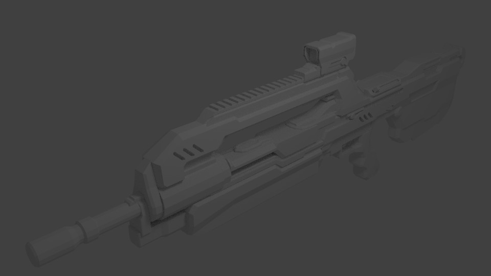 Halo 4 Batlle Rifle preview image 1